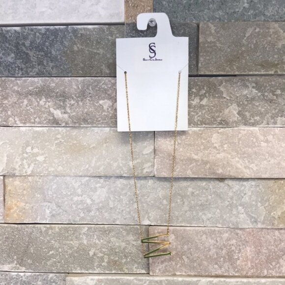 SAVVY CIE JEWEL14K Gold Plated Necklace - Picture 2 of 3